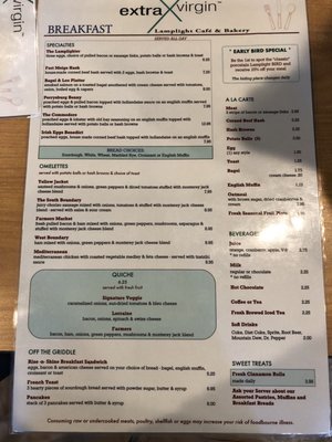 Menu photo 4 Lamplight Cafe & Bakery Perrysburg, OH