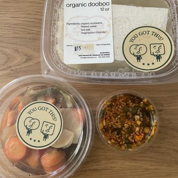 Joodooboo - Take out - tofu, soy and pickle veg - Korean Near Me - Oakland, California
