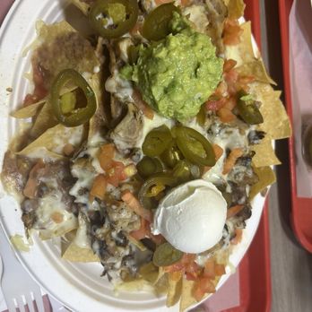 Los Tacos - Chicken Nachos!!!! - Tacos Near Me - Bakersfield, California