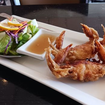 Ginger Thai Cuisine - Soft Shell Crab, dressing on the side - Thai Near Me - Canoga Park, California