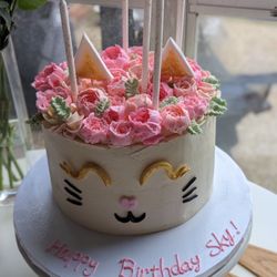 Annie's Sweets & Treats - Kitty birthday cake