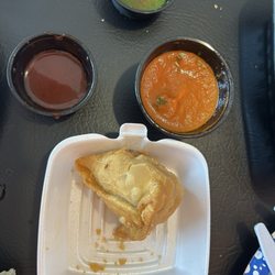 The Fusion Rasoi - Veggies Somosas!  Comes with 3!
