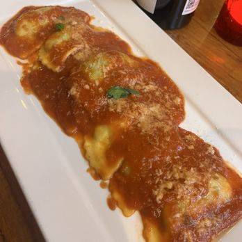 Ponte Vecchio - Spinach and ricotta stuffed ravioli - Italian Near Me - Amsterdam, New Hampshire Ponte Vecchio - Spinach and ricotta stuffed ravioli - Italian Near Me - Amsterdam, New Hampshire