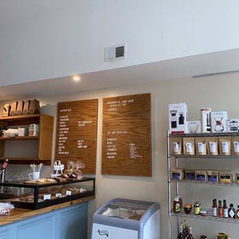 Gryphon Cafe - a counter with a small refrigerator - Coffee & Tea Near Me - West Chester, Pennsylvania Gryphon Cafe - a counter with a small refrigerator - Coffee & Tea Near Me - West Chester, Pennsylvania