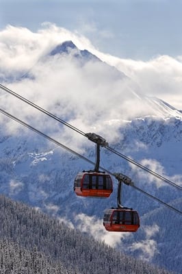 Peak 2 Peak Gondola Whistler by null