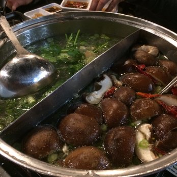 Gogi Time - Preserved Egg and Cilantro (left) and Spicy Mongolian (right) - Korean Near Me - Oakland, California