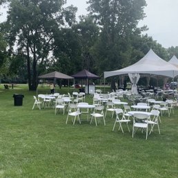 The event setup before it started. The event setup before it started.