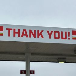 Lincoln Gas & Bait - Lincoln Gas & Bait Gas Thank You Canopy