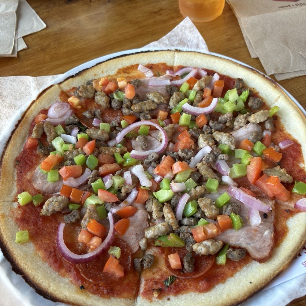 MOD Pizza - Mad Dog with gluten free crust - Fast Food Near Me - Raymore, Missouri
