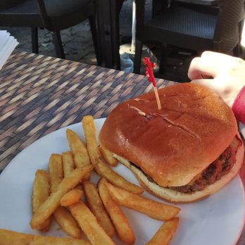 Gahanna Grill - Plain Burger with Kechup. - Burgers Near Me - Gahanna, Ohio