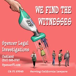 Spencer Legal Investigations - We have a history of locating tough to find witnesses.
