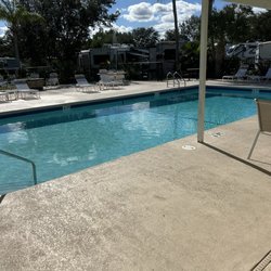 Port St Lucie RV Resort - Heated swimming pool clean restrooms and showers