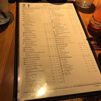 BJ's Restaurant & Brewhouse - Drink menu - New American Near Me - Avon, Indiana