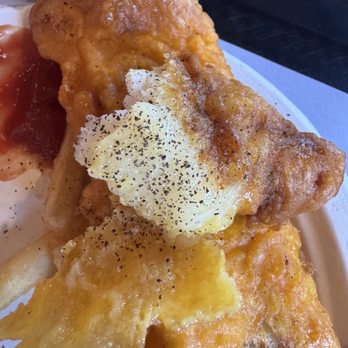 Royal Guard Fish and Chips - Tasteless fish and chips. I added pepper - Fish & Chips Near Me - Stamford, Connecticut Royal Guard Fish and Chips - Tasteless fish and chips. I added pepper - Fish & Chips Near Me - Stamford, Connecticut