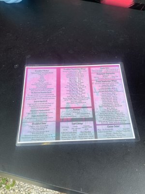 Menu photo 1 De Luna's cafe Key West, FL