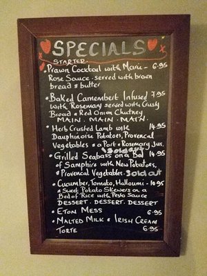 Menu photo 2 Ye Olde Cheshire Cheese London, XGL Menu photo 2 Ye Olde Cheshire Cheese London, XGL