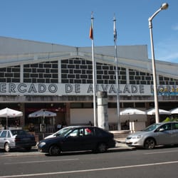 Mercado de Alvalade - Entrada do mercado de Alvalade (Av. Rio de Janeiro)