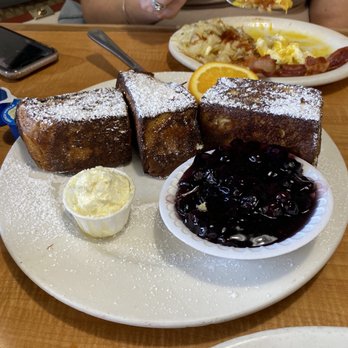 Stacks On Route 66 - My wife had filled FRENCH TOAST with boysenberry jam - American Near Me - Glendora, California Stacks On Route 66 - My wife had filled FRENCH TOAST with boysenberry jam - American Near Me - Glendora, California
