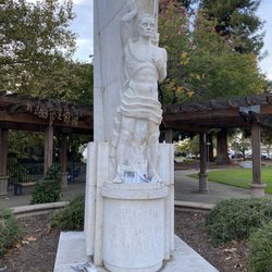 Portuguese Migrant Statue