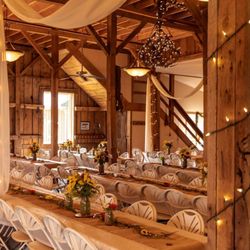 Wooden Wheel Vineyards - Interior shot of event center by Dani Rose Photography.