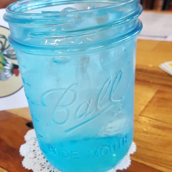 The Southerner - Love the mason water jar - Southern Near Me - Saugatuck, Michigan The Southerner - Love the mason water jar - Southern Near Me - Saugatuck, Michigan