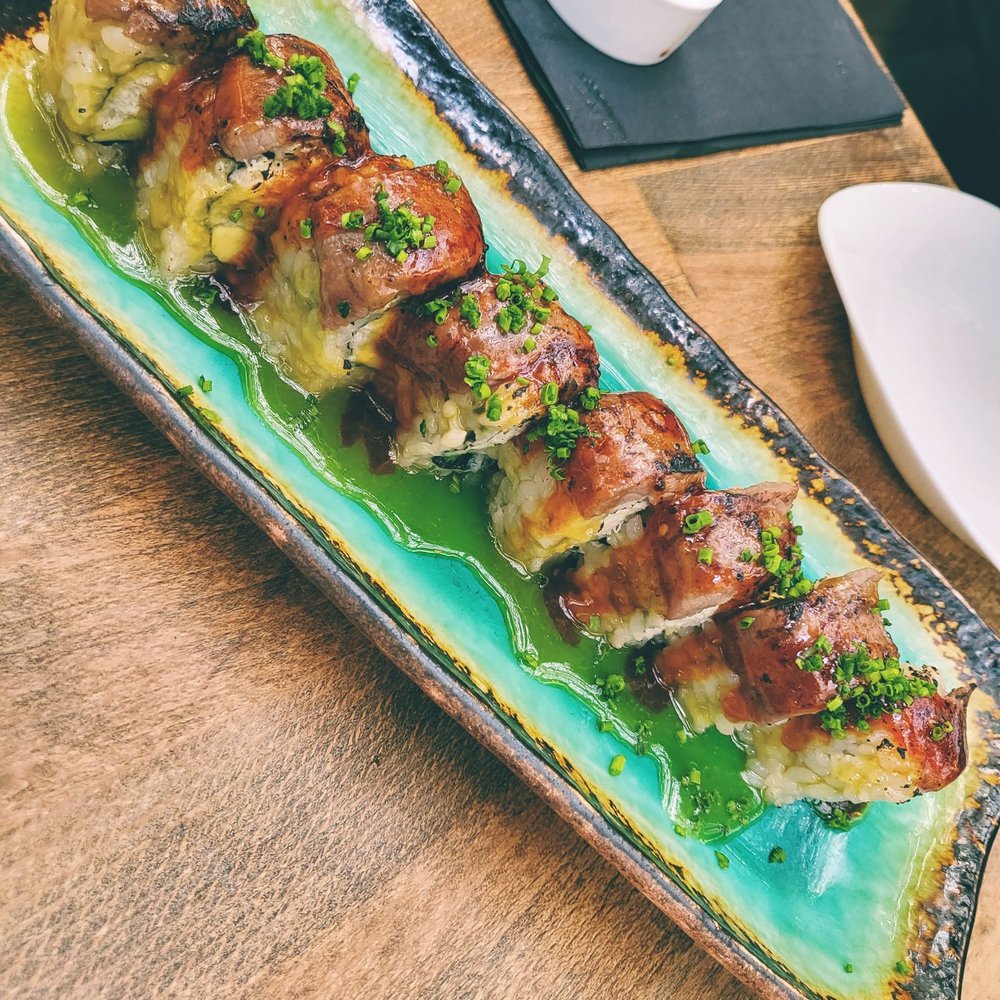 Sushi Lab Rooftop - Washugyu beef specialty roll ($21) - Japanese Near Me - New York, New York