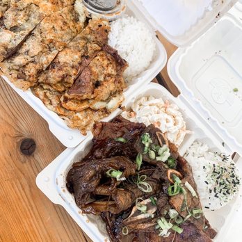 Grind Wit Tryz - Left Meat Jun, Right Kalbi - Filipino Near Me - Portland, Oregon