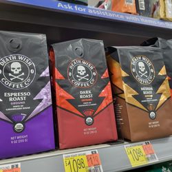 Walmart Neighborhood Market - Death wish coffees