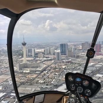 Skyline Helicopter Tours - Looking down the strip from north to south - Aerial Tours Near Me - North Las Vegas, Nevada