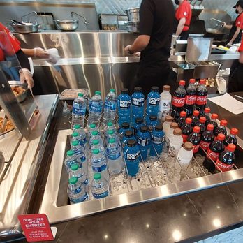 Panda Express - Drinks kept on ice - Chinese Near Me - Deland, Florida