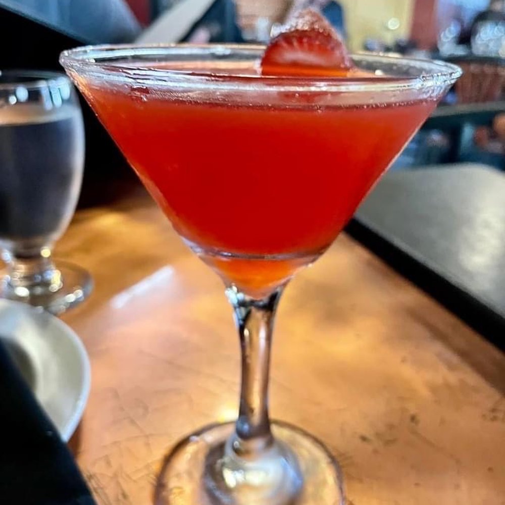 Trattoria Della Nonna - House infused Strawberry Vodka Martini - Italian Near Me - Mansfield, Massachusetts Trattoria Della Nonna - House infused Strawberry Vodka Martini - Italian Near Me - Mansfield, Massachusetts