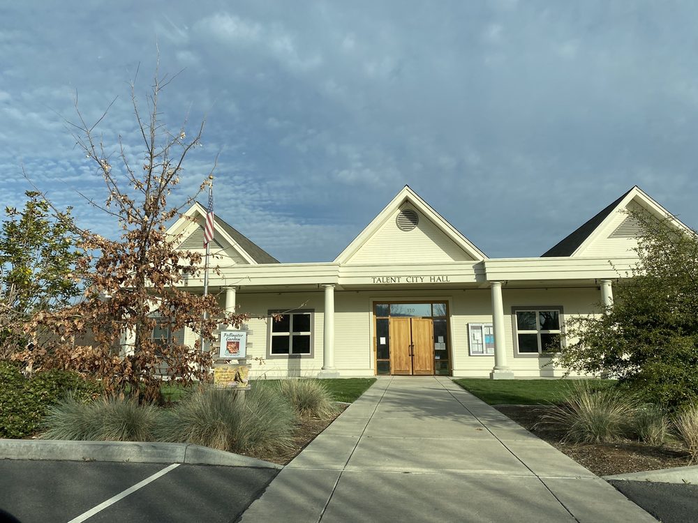TALENT CITY HALL 110 E Main St, Talent, Oregon Town Hall Phone
