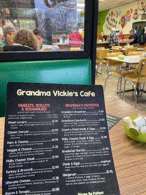 Menu photo 2 Grandma Vickie's Cafe Lake Geneva, WI