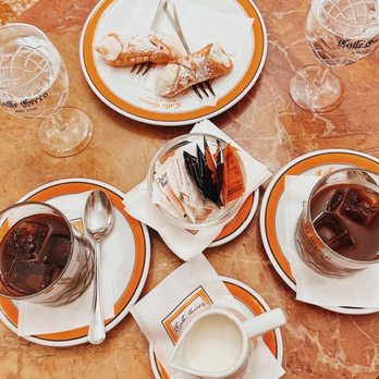Antico Caffè Greco - Iced coffee and cannoli - Cafes Near Me - Rome, RM