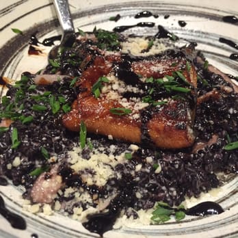 The Franklin Room - Mushroom risotto with BBQ eel - American Near Me - Chicago, Illinois The Franklin Room - Mushroom risotto with BBQ eel - American Near Me - Chicago, Illinois