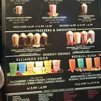 Ellianos Coffee - Menu - Coffee & Tea Near Me - Bremen, Georgia