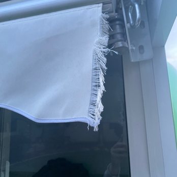 Brothers Trailer MFG - Frayed awning that "is a cheap fix with a tailor not a big deal" - Trailer Dealers Near Me - Chino, California Brothers Trailer MFG - Frayed awning that "is a cheap fix with a tailor not a big deal" - Trailer Dealers Near Me - Chino, California