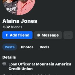 Mountain America Credit Union - Employee of MACU acting nuts on Facebook