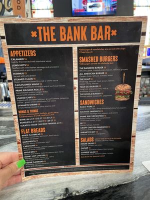 Menu photo 6 The BankBar Gloucester City, NJ Menu photo 6 The BankBar Gloucester City, NJ