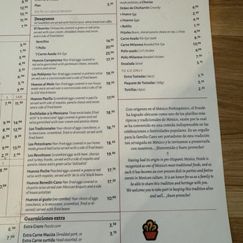 Potzolcano - Menu - Mexican Near Me - Santa Ana, California