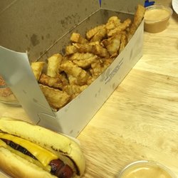 The Hamburger Stand - This was after we dug into them. So many fries that magically stay warm in the car and once you open them!