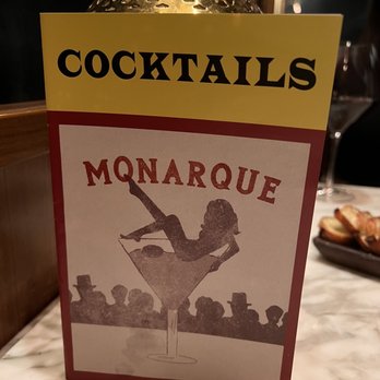 Monarque - Cute cocktail menu - French Near Me - Baltimore, Maryland Monarque - Cute cocktail menu - French Near Me - Baltimore, Maryland