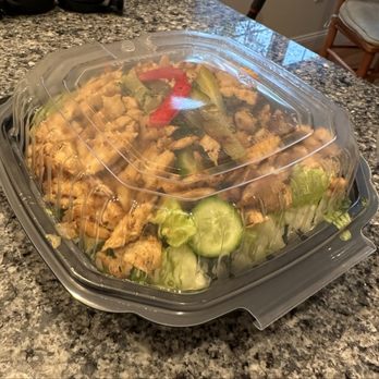 Olive Tree - Greek salad with chicken - Middle Eastern Near Me - Milford, Connecticut