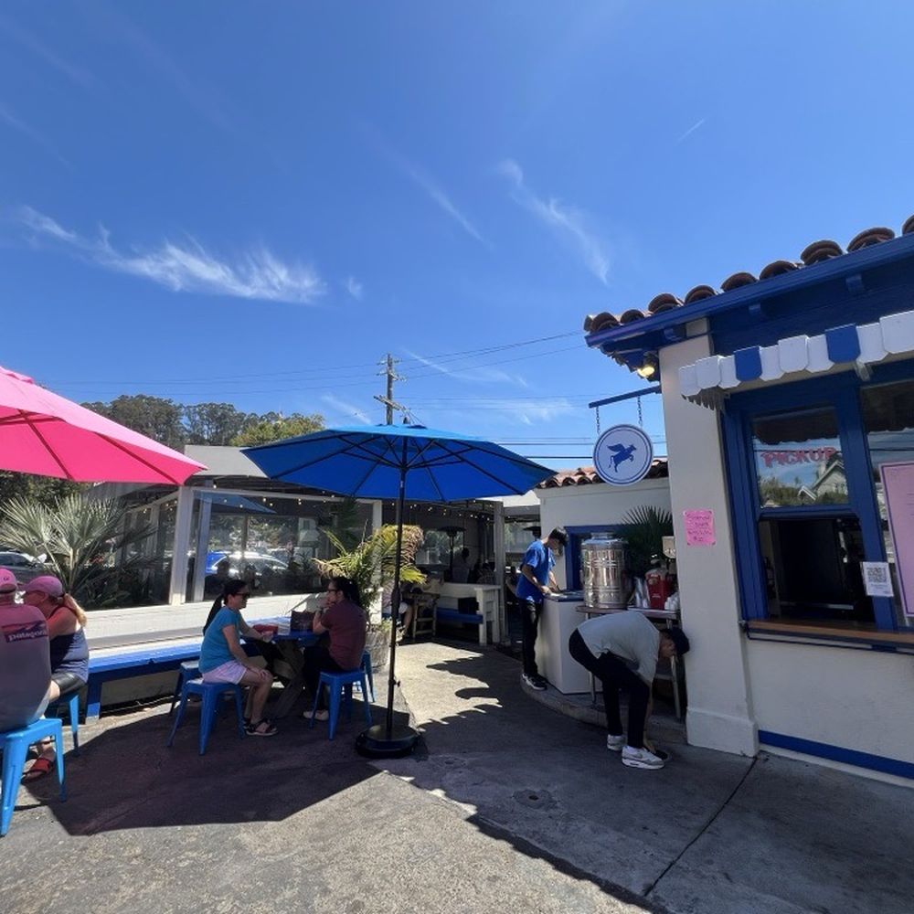 The Station - Plenty of outdoor seating, mostly shaded. - Burgers Near Me - Berkeley, California