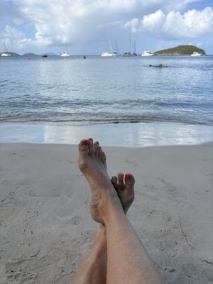 Maho Bay Beach by null