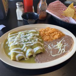 Enchiladas Verdes