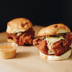 Main Chick Hot Chicken - 2 Dark Meat Sandwiches