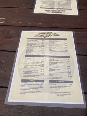 Menu photo 1 Rocky Mount Burger Company Rocky Mount, VA