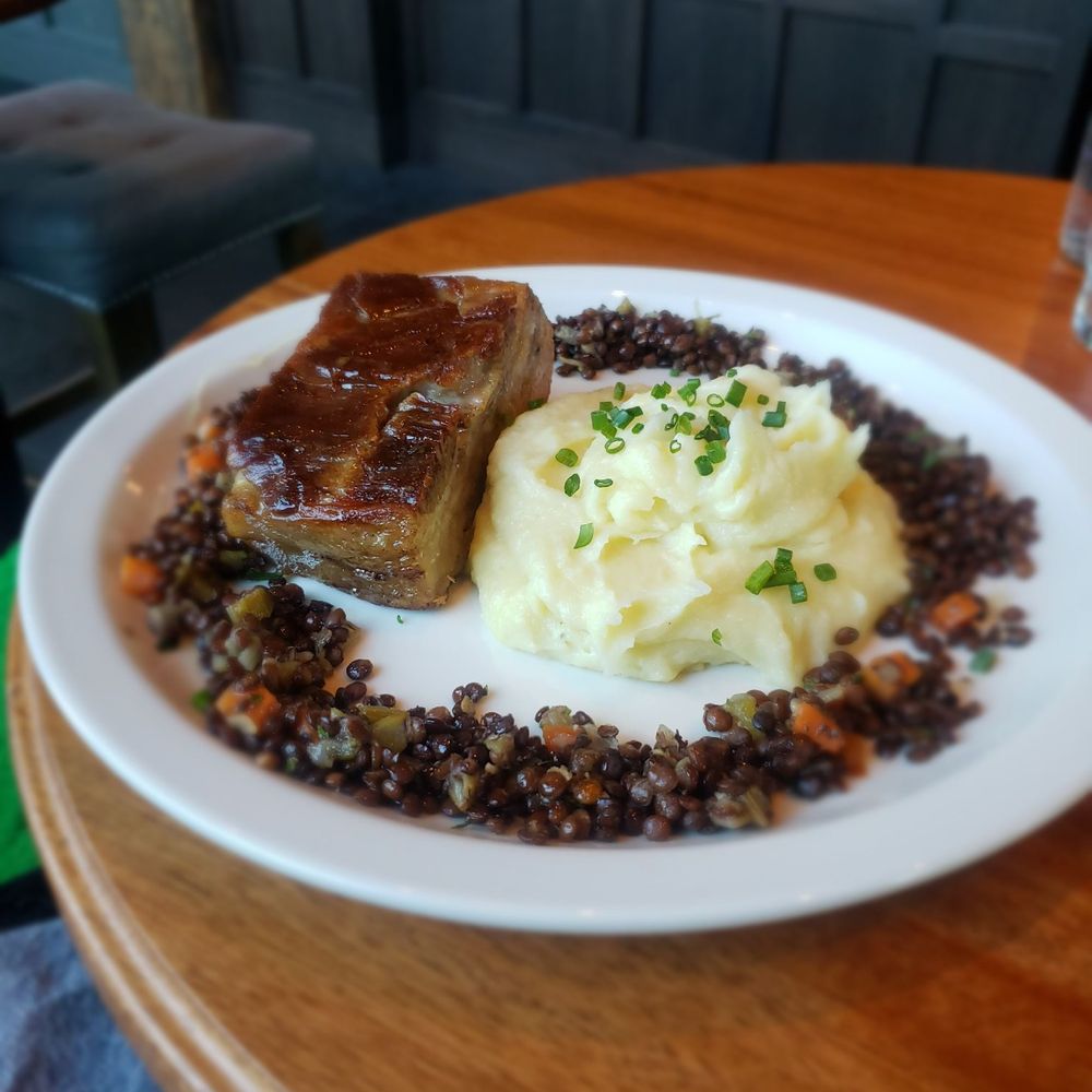 Truth Be Told - Slow Roast Pork Belly with Cider Vinegar Glaze - Pubs Near Me - Chicago, Illinois Truth Be Told - Slow Roast Pork Belly with Cider Vinegar Glaze - Pubs Near Me - Chicago, Illinois