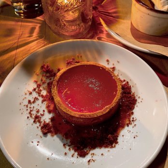 Indaco - Rhubarb Panna Cotta Tart @cereus_eats - Italian Near Me - Charleston, South Carolina Indaco - Rhubarb Panna Cotta Tart @cereus_eats - Italian Near Me - Charleston, South Carolina